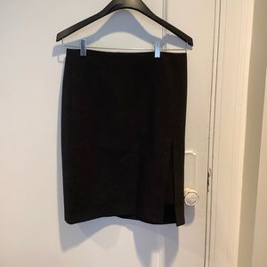Black pencil skirt